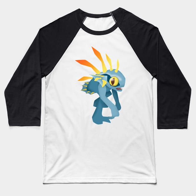 Everyone Loves a Murloc Baseball T-Shirt by snitts